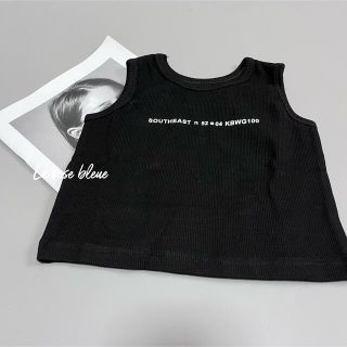 ザラキッズ(ZARA KIDS)のSALE海外子供服　リブタンクトップ(Tシャツ/カットソー)