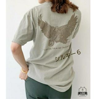 アパルトモンドゥーズィエムクラス(L'Appartement DEUXIEME CLASSE)の【GOOD GRIEF!/グッドグリーフ】Back Printed Tシャツ(Tシャツ(半袖/袖なし))