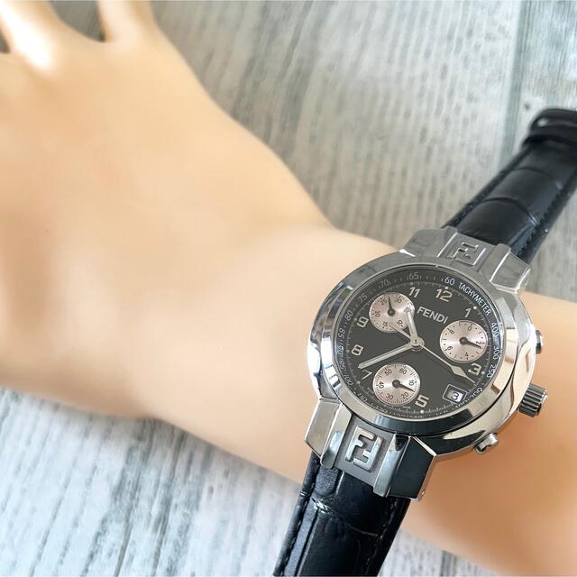 動作OK】FENDI フェンディ 腕時計 4500L クロノグラフ ピンク | www.ofa.sg