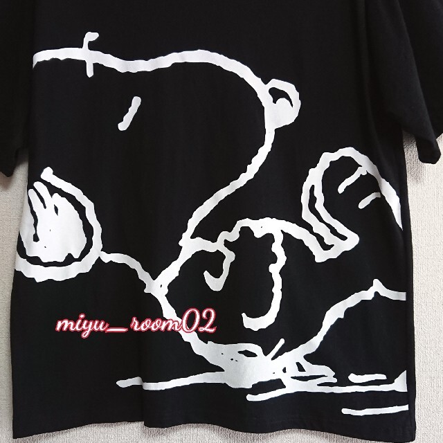 SNOOPY(スヌーピー)の【新品☆】スヌーピー  Tシャツ(綿100％)SNOOPY☆5L メンズのトップス(Tシャツ/カットソー(半袖/袖なし))の商品写真