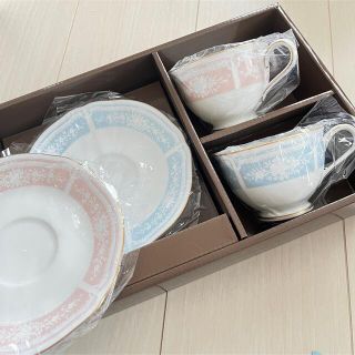 ノリタケ(Noritake)のノリタケ食器　ティーカップペア(グラス/カップ)