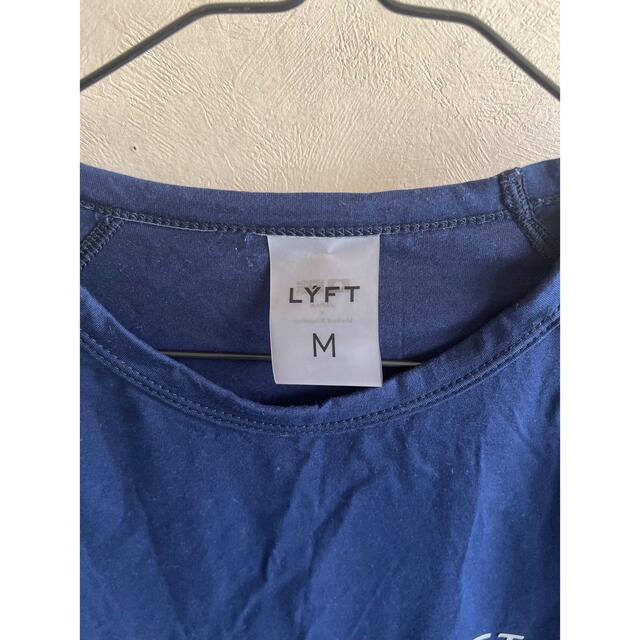 LYFT Tシャツ ネイビー✖️ホワイト✖️レッド Mサイズ メンズのトップス(Tシャツ/カットソー(半袖/袖なし))の商品写真