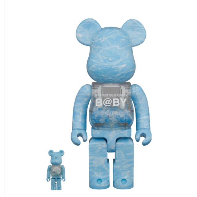 BE@RBRICK(ベアブリック)のMY FIRST R@BBRICK B@BY WATER CREST Ver. エンタメ/ホビーのフィギュア(その他)の商品写真