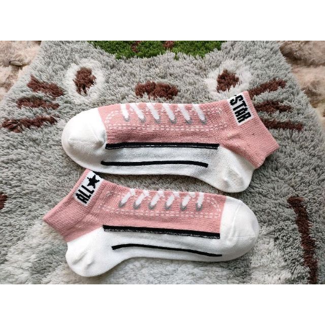 CONVERSE(コンバース)のCONVERSE 靴下 23~25cm  ソックス 3足セット レディースのレッグウェア(ソックス)の商品写真