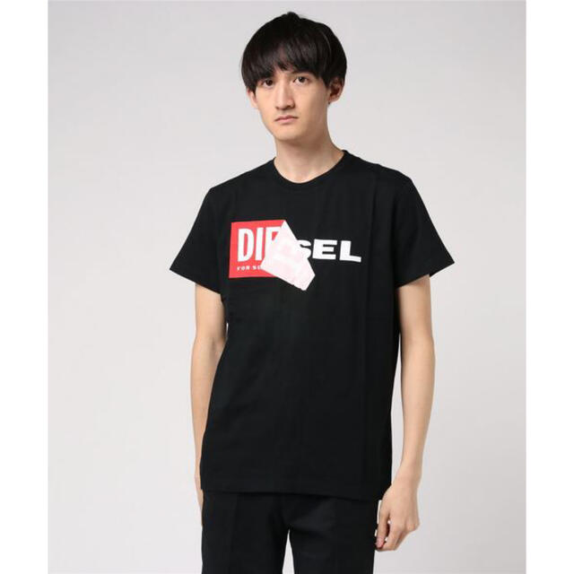 DIESEL Tシャツ T DIEGO QA T-SHIRT ブラック XL - Tシャツ/カットソー ...