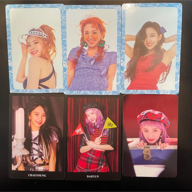 TWICE トレカ エンタメ/ホビーのタレントグッズ(アイドルグッズ)の商品写真