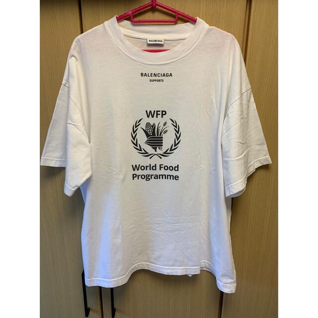 正規 18AW BALENCIAGA バレンシアガ WFP ロゴ Tシャツ