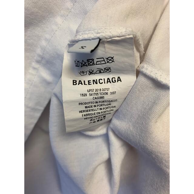 Balenciaga - 正規 18AW BALENCIAGA バレンシアガ WFP ロゴ Tシャツの