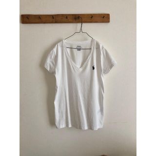 ポロラルフローレン(POLO RALPH LAUREN)のPOLO Ralph Lauren ポロ ラルフローレン 半袖 Tシャツ　白(Tシャツ(半袖/袖なし))