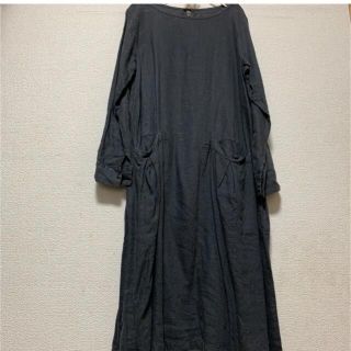 ネストローブ(nest Robe)のnest robe ネストローブ　ブラック　ワンピース　黒(ロングワンピース/マキシワンピース)