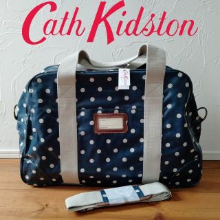 キャスキッドソン(Cath Kidston)の【新品】 キャスキッドソン ホールドオール スポットネイビ－(ボストンバッグ)