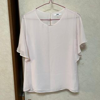 ユニクロ(UNIQLO)のレディース半袖シフォンブラウス(シャツ/ブラウス(半袖/袖なし))