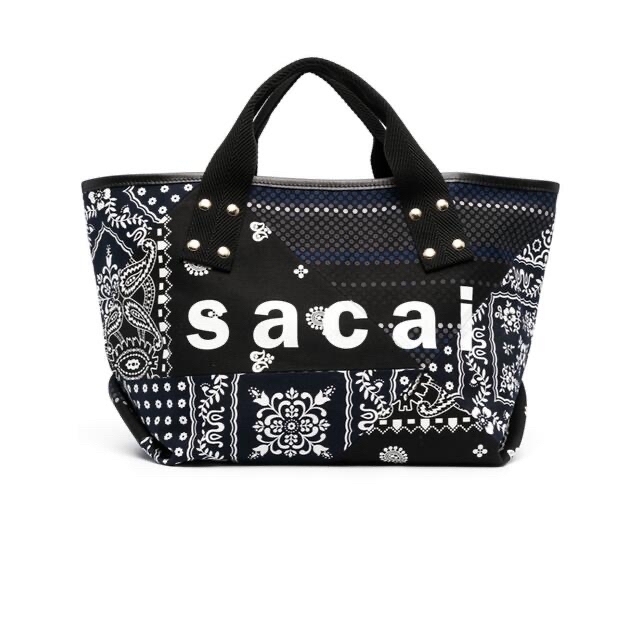 sacai(サカイ)のサカイ　バッグ　ペイズリー　バッグ　本物 レディースのバッグ(ハンドバッグ)の商品写真