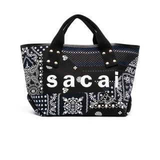 サカイ(sacai)のサカイ　バッグ　ペイズリー　バッグ　本物(ハンドバッグ)