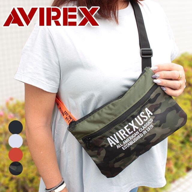 AVIREX(アヴィレックス)のアビレックス AVIREX サコッシュショルダーバッグ AX 1100  メンズのバッグ(ショルダーバッグ)の商品写真