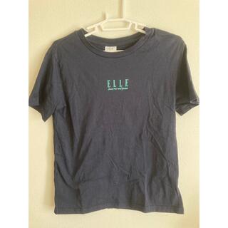 ジーユー(GU)のGU ジーユー　ELLE Tシャツ(Tシャツ(半袖/袖なし))