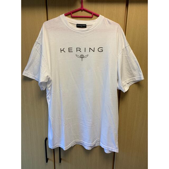 正規 18SS BALENCIAGA バレンシアガ KERING ロゴ Tシャツ