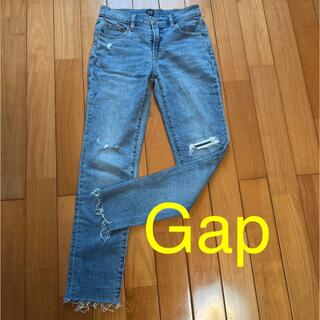 ギャップ(GAP)の美品 Gap ダメージデザイン ジーンズ(デニム/ジーンズ)