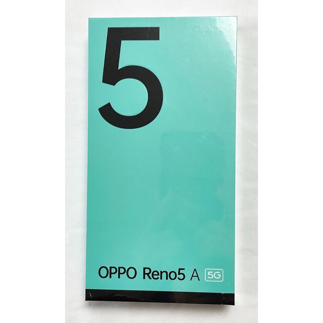 ANDROID(アンドロイド)の【未開封新品】 CPH2199BK(RENO5A) OPPO android スマホ/家電/カメラのスマートフォン/携帯電話(スマートフォン本体)の商品写真