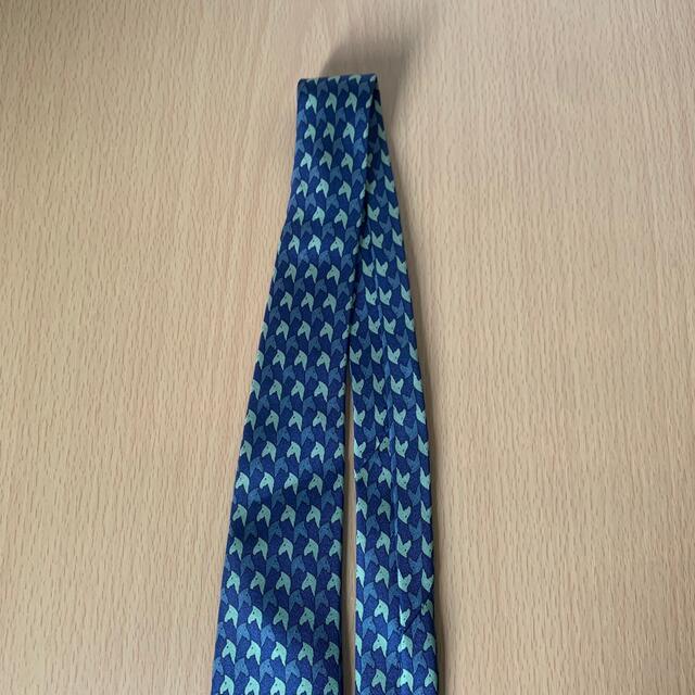 エルメス ネクタイ 馬柄 極美品