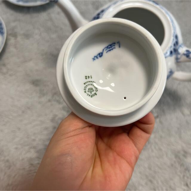 ROYAL COPENHAGEN(ロイヤルコペンハーゲン)の★鴨川ラビー様★ロイヤルコペンハーゲン　ティーポット　カップ&ソーサー インテリア/住まい/日用品のキッチン/食器(食器)の商品写真