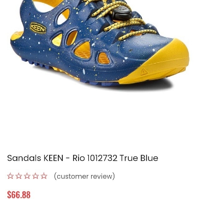 KEEN(キーン)のNANAさま専用 keen サンダル uk5 13.5cm 男女ok rio キッズ/ベビー/マタニティのベビー靴/シューズ(~14cm)(サンダル)の商品写真