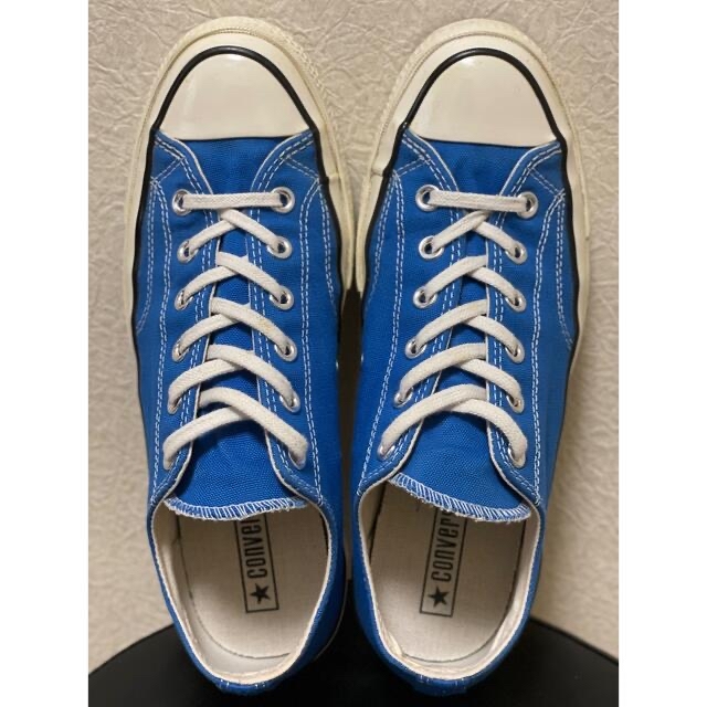 CONVERSE(コンバース)の美品 converse チャックテイラー 26.5cm 青 メンズの靴/シューズ(スニーカー)の商品写真