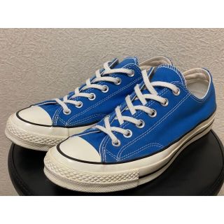 コンバース(CONVERSE)の美品 converse チャックテイラー 26.5cm 青(スニーカー)