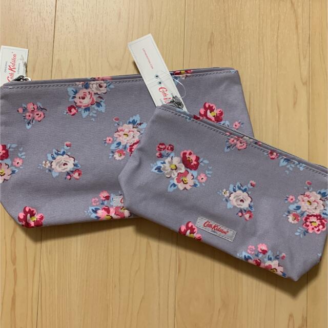 Cath Kidston(キャスキッドソン)のキッドソン　ポーチ　２点セット レディースのファッション小物(ポーチ)の商品写真