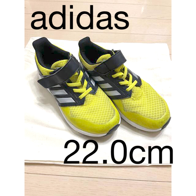 adidas(アディダス)の【美品】adidas シューズ 22.0cm キッズ/ベビー/マタニティのキッズ靴/シューズ(15cm~)(スニーカー)の商品写真