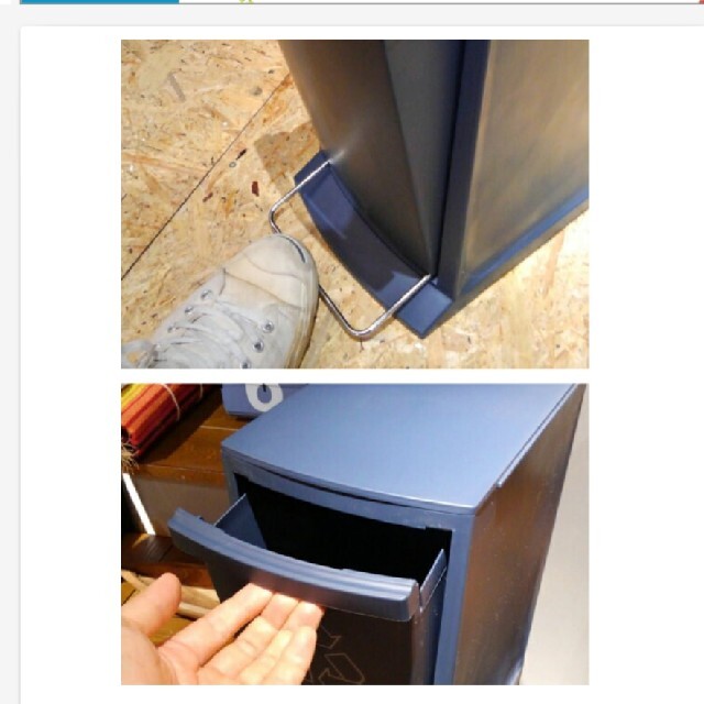 【省スペース】３段ゴミ箱30L インテリア/住まい/日用品のインテリア小物(ごみ箱)の商品写真