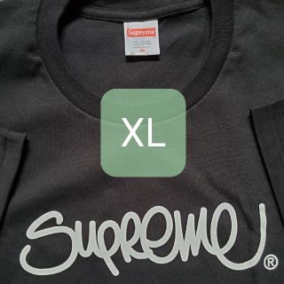 シュプリーム(Supreme)のSupreme　Tシャツ　黒　XL　Handstyle　Tee(Tシャツ/カットソー(半袖/袖なし))