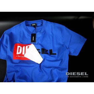 ディーゼル(DIESEL)のDIESEL Tシャツ T DIEGO QA T-SHIRT ブルー M(Tシャツ/カットソー(半袖/袖なし))