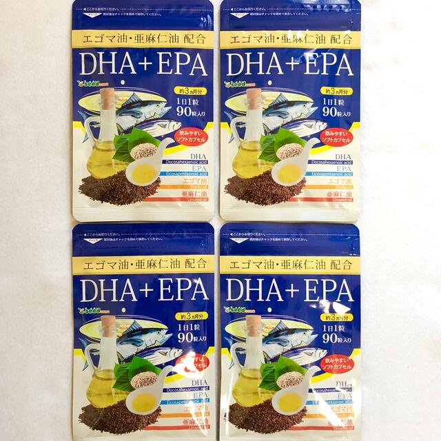 DHA＋EPA 亜麻仁油 エゴマ油配合 オメガ3 サプリメント 1年分  食品/飲料/酒の健康食品(アミノ酸)の商品写真