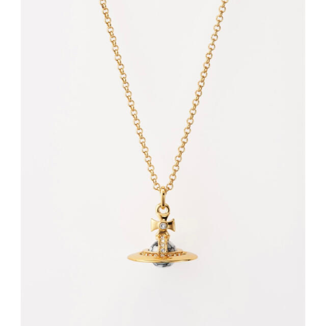 Vivienne Westwood(ヴィヴィアンウエストウッド)のヴィヴィアン　ウエストウッド　TINY ORB ネックレス  限定　完売 レディースのアクセサリー(ネックレス)の商品写真