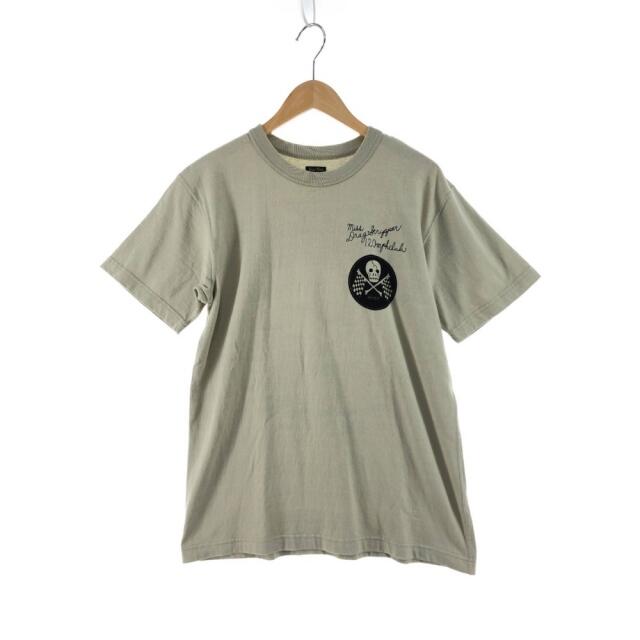 〇〇WEST RIDE ウエストライド メンズ Tシャツ サイズ38 ベージュ