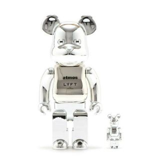 メディコムトイ(MEDICOM TOY)のatmos × LYFT BE@RBRICK　100％ & 400％新品未開封(その他)