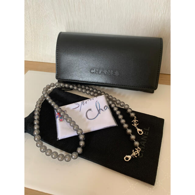 CHANEL - CHANELシャネル バタフライ パールチェーン サングラス の