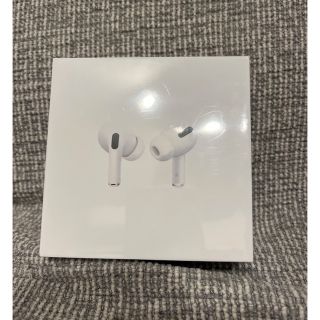 アップル(Apple)のAirPods Pro 新品未開封】ユーザー登録、未登録:アップル(ヘッドフォン/イヤフォン)