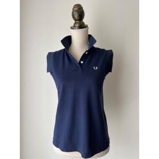 フレッドペリー(FRED PERRY)のフレッドペリー　ネイビー　フレンチAライントップス(ウエア)