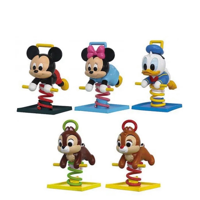Disney(ディズニー)のディズニーガチャ　ゆらゆら遊具　ミニーマウス エンタメ/ホビーのフィギュア(その他)の商品写真