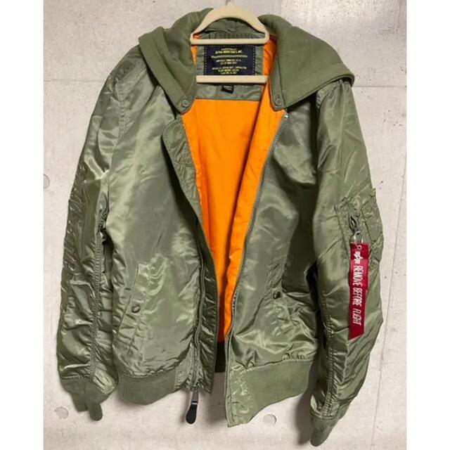 ALPHA INDUSTRIES(アルファインダストリーズ)のアルファインダストリーズ　MA-1  メンズのジャケット/アウター(フライトジャケット)の商品写真