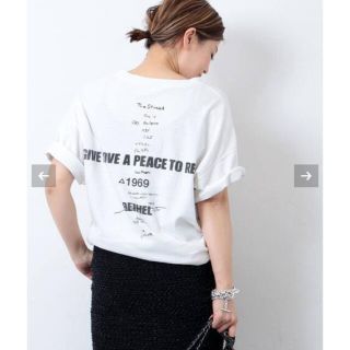 ドゥーズィエムクラス(DEUXIEME CLASSE)のDeuxieme Classe LOVE A PEACE バックプリントTシャツ(Tシャツ(半袖/袖なし))