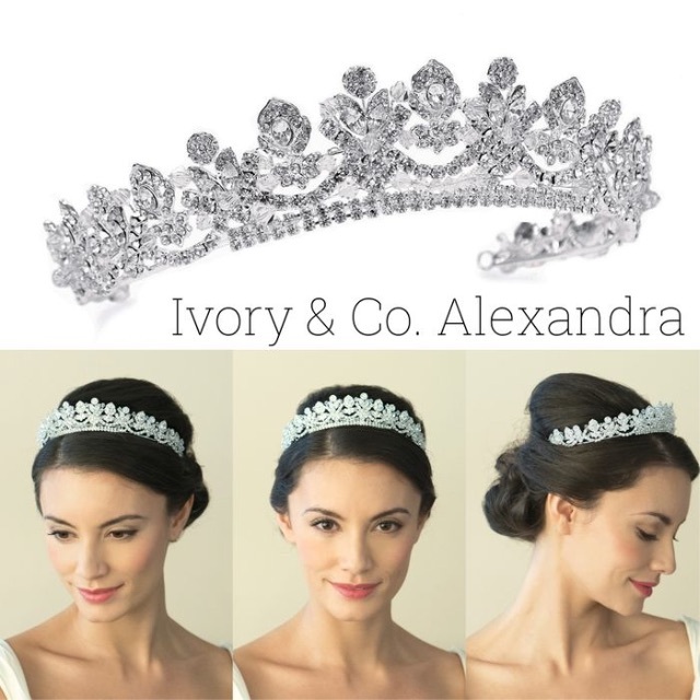 [7/24値下げ]Ivory & Co ティアラ  Alexandra