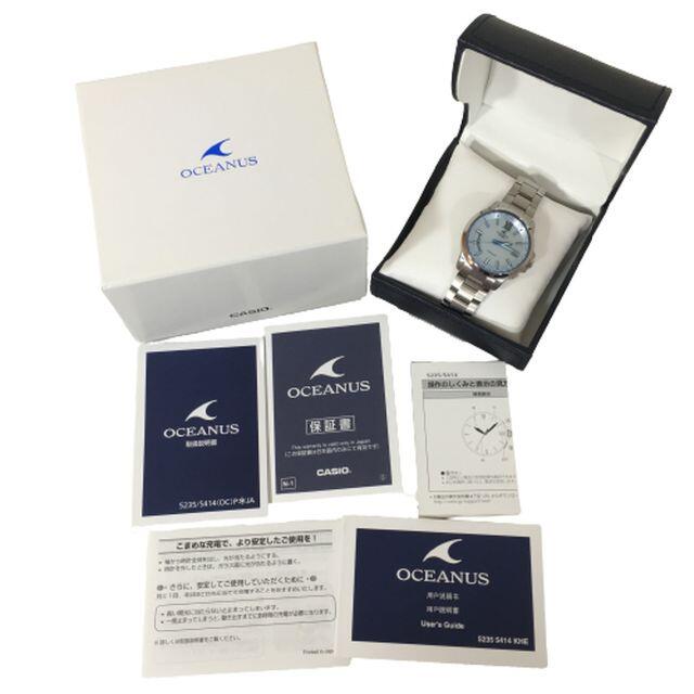 未使用品 OCEANUS オシアナス OCW-T150-2AJF 電波ソーラー