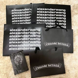 アレキサンダーワン(Alexander Wang)のAlexanderWang⭐︎chrome hearts ショッパー6点セット(ショップ袋)