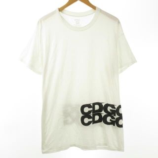 コムデギャルソン(COMME des GARCONS)のコムデギャルソン ヘインズ CDG パックT Tシャツ 半袖 XL 白(Tシャツ/カットソー(半袖/袖なし))