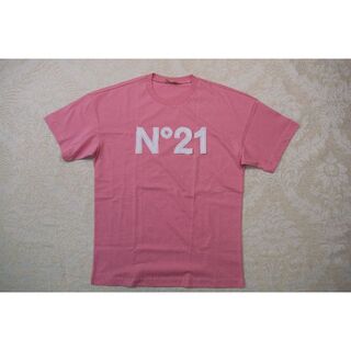 ヌメロヴェントゥーノ(N°21)の【新品・未使用】N°21 KIDS ロゴ Tシャツ ピンク　12Y　 (Tシャツ/カットソー)