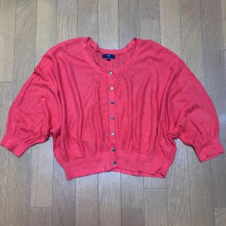 ギャップ(GAP)のGAP 5部袖カーディガン M/L(カーディガン)