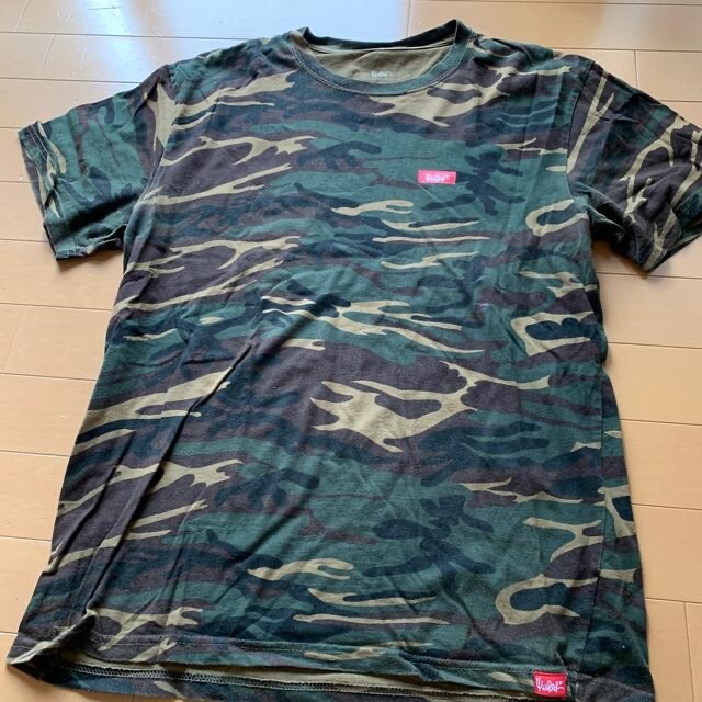 IRIE LIFE(アイリーライフ)のMURAL ミューラル　Tシャツ　XL カモフラ　グリーン　レゲエ メンズのトップス(Tシャツ/カットソー(半袖/袖なし))の商品写真